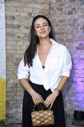 Janina Uhse beim LASCANA SUMMER CLUB im Rahmen der Berlin Fashion Week im Maaya in Berlin am 02.07.2025