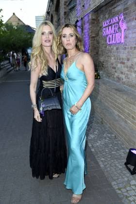 Mirja du Mont und Bettina Cramer beim LASCANA SUMMER CLUB im Rahmen der Berlin Fashion Week im Maaya in Berlin am 02.07.2025