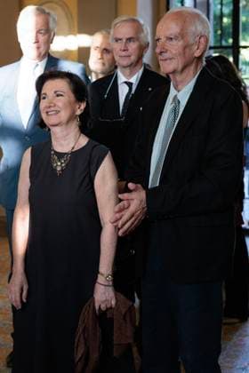 United States Independence Day Celebration at Villa Taverna Celebration of the Independence Day of the United States of America at Villa Taverna. In the photo Eugenia Roccella and her husband . Rome, Italy 02 Jul 2025, Credit:Francesco Fotia Avalon Italy, Italia, Rome  Copyright: xFrancescoxFotiax xAvalonx 1017949751