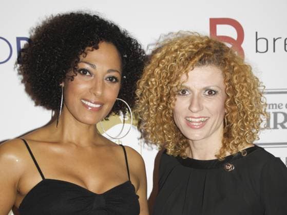 Deutsche Popsängerinnen Jessica Wahls und Lucy Diakovska 8.GRK Golf Charity Masters Leipzig 2015 German pop singers Jessica Wahls and Lucy Diakovska 8th GRK Golf Charity Masters Leipzig 2015 Copyright: imageBROKER AxelxKammerer ibliqx10582158.jpg