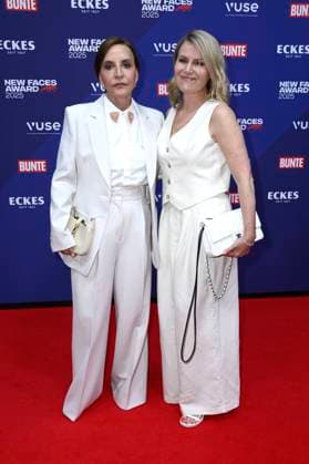 Petra Pfaller und Helene Galwas bei der Verleihung der Bunte New Faces Awards Style 2025 im Telegraphenamt. Berlin, 03.07.2025