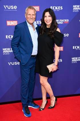 Alexandra Polzin mit Ehemann Gerhard Leinauer bei der Verleihung der Bunte New Faces Awards Style 2025 im Telegraphenamt. Berlin, 03.07.2025