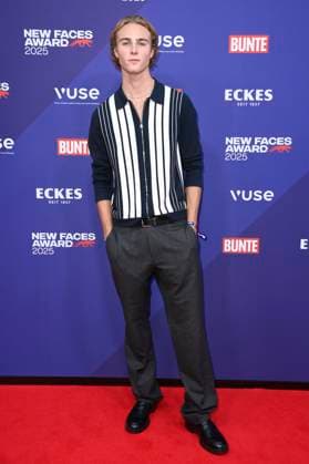 Moritz Rüdiger bei der Verleihung der Bunte New Faces Awards Style 2025 im Telegraphenamt. Berlin, 03.07.2025