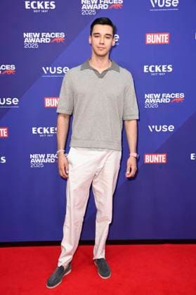 Diego Pooth bei der Verleihung der Bunte New Faces Awards Style 2025 im Telegraphenamt. Berlin, 03.07.2025