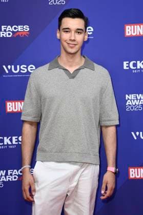 Diego Pooth bei der Verleihung der Bunte New Faces Awards Style 2025 im Telegraphenamt. Berlin, 03.07.2025