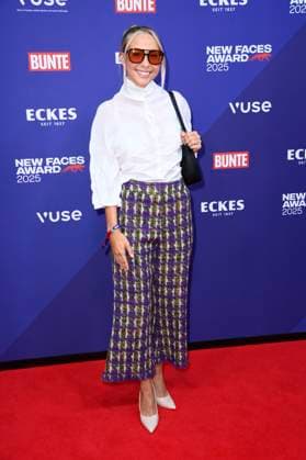 Juliane Dethlefs bei der Verleihung der Bunte New Faces Awards Style 2025 im Telegraphenamt. Berlin, 03.07.2025