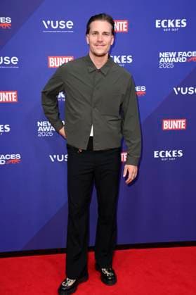 Felix Stein bei der Verleihung der Bunte New Faces Awards Style 2025 im Telegraphenamt. Berlin, 03.07.2025