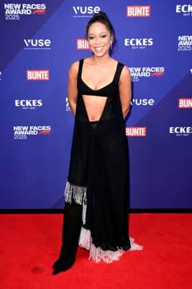 Jenny Augusta bei der Verleihung der Bunte New Faces Awards Style 2025 im Telegraphenamt. Berlin, 03.07.2025