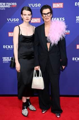 Edda Eggers und Andrea Eggers bei der Verleihung der Bunte New Faces Awards Style 2025 im Telegraphenamt. Berlin, 03.07.2025