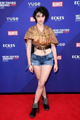 Carlotta Pahl bei der Verleihung der Bunte New Faces Awards Style 2025 im Telegraphenamt. Berlin, 03.07.2025