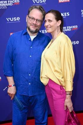 Ulrike Frank mit Ehemann Marc Schubring bei der Verleihung der Bunte New Faces Awards Style 2025 im Telegraphenamt. Berlin, 03.07.2025