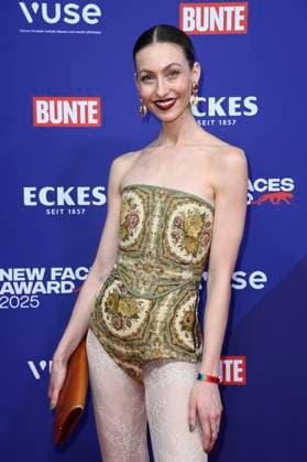 Estelle Adeline Trasoglu bei der Verleihung der Bunte New Faces Awards Style 2025 im Telegraphenamt. Berlin, 03.07.2025