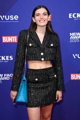Caroline Hartig bei der Verleihung der Bunte New Faces Awards Style 2025 im Telegraphenamt. Berlin, 03.07.2025