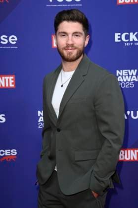 Joey Heindle bei der Verleihung der Bunte New Faces Awards Style 2025 im Telegraphenamt. Berlin, 03.07.2025