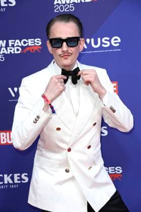 Jan-Henrik Scheper-Stuke bei der Verleihung der Bunte New Faces Awards Style 2025 im Telegraphenamt. Berlin, 03.07.2025