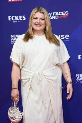 Alina Wichmann bei der Verleihung der Bunte New Faces Awards Style 2025 im Telegraphenamt. Berlin, 03.07.2025