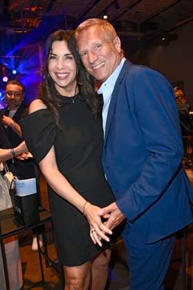 Alexandra Polzin mit Ehemann Gerhard Leinauer bei der Verleihung der Bunte New Faces Awards Style 2025 im Telegraphenamt. Berlin, 03.07.2025