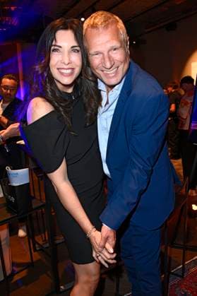 Alexandra Polzin mit Ehemann Gerhard Leinauer bei der Verleihung der Bunte New Faces Awards Style 2025 im Telegraphenamt. Berlin, 03.07.2025