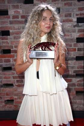 Hannah Kleeberg bei der Verleihung der Bunte New Faces Awards Style 2025 im Telegraphenamt. Berlin, 03.07.2025