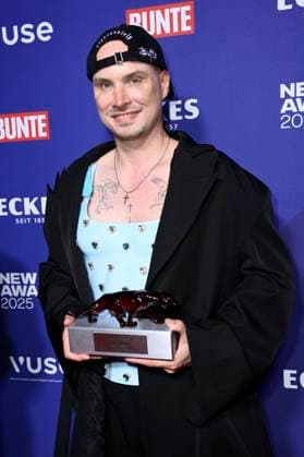 Lars Weber bei der Verleihung der Bunte New Faces Awards Style 2025 im Telegraphenamt. Berlin, 03.07.2025