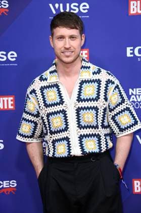 Sebastiano Schweitzer bei der Verleihung der Bunte New Faces Awards Style 2025 im Telegraphenamt. Berlin, 03.07.2025