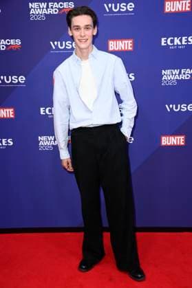 Mike Leon Lichtenberg bei der Verleihung der Bunte New Faces Awards Style 2025 im Telegraphenamt. Berlin, 03.07.2025