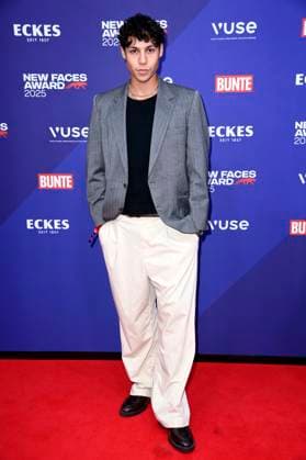 Leon Klein bei der Verleihung der Bunte New Faces Awards Style 2025 im Telegraphenamt. Berlin, 03.07.2025