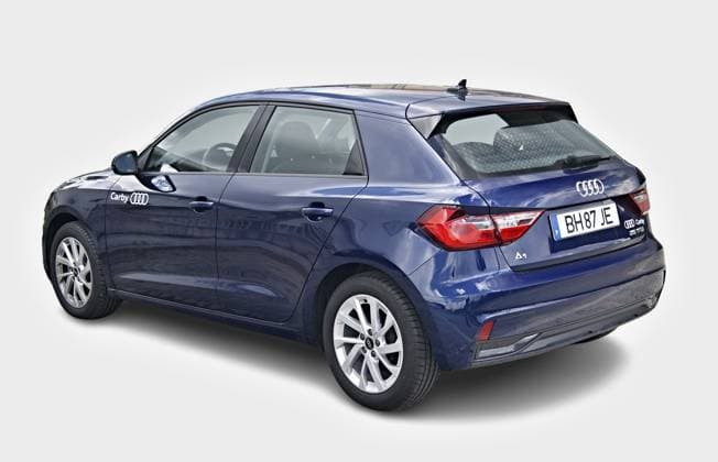 Moderner blauer Audi A1 Sportback Carby mit elegantem Design Modern Blue Audi A1 Sportback Carby displaying its elegant design Copyright: imageBROKER GamrothxJoerg ibliqx14051246.jpg