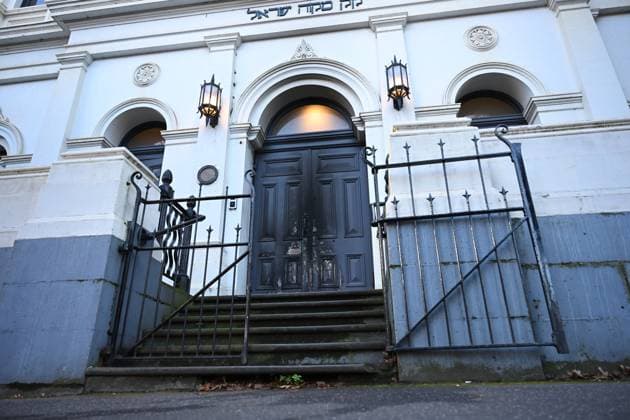News Themen der Woche KW27 EAST MELBOURNE SYNAGOGUE FIRE, Damage is seen to the exterior of the East Melbourne Hebrew Congregation in Melbourne, Saturday, July 5, 2025. ( NO ARCHIVING MELBOURNE VICTORIA AUSTRALIA  Copyright: xJAMESxROSSx 20250705149018410851