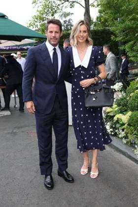 . 05 07 2025. London, United Kingdom. Jamie Redknapp arriving on day six of the Wimbledon Tennis Championships in London.  xStephenxLockx xi-Imagesx IIM-26079-0004