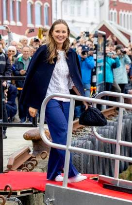 04-07-2025 Norway Princess Ingrid Alexandra attend the commemoration of the 200th anniversary of the emigration to America in Stavanger. Â  Copyright: xPPEx
