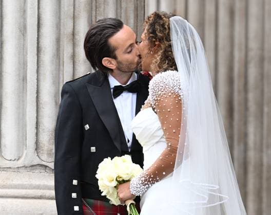 Bilder des Jahres 2025, Entertainment 07 Juli Entertainment Themen der Woche KW27 The Wedding of former Spice Girl Mel B and fiance hairdresser Rory McPhee at St Paul s Cathedral Featuring: Mel B and Rory McPhee Where: London, United Kingdom When: 05 Jul 2025 Credit: Cover Images EDITORIAL USE ONLY. NOT FOR USE BY NEWSPAPERS BASED IN THE UK. Copyright: xx coverimg54894728