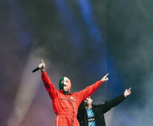 Entertainment Themen der Woche KW27 Kneecap performing live at Finsbury Park, London, UK, 05 July 2025. Kneecap performing live at Finsbury Park, London, UK, 05 July 2025., Credit:Aoife Hyland Avalon  Copyright: xAoifexHylandx xAvalonx 1018973098