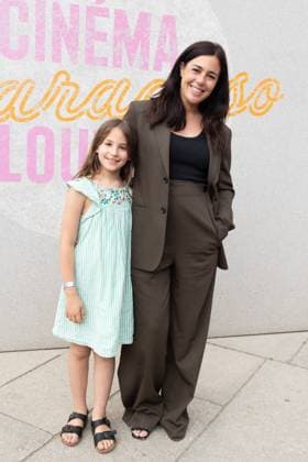 Secret Agent Film Premiere at Cinema Paradisio Lily Bloom and her daughter Anna attends Secret Agent Film Premiere at Cinema Paradisio in Louvre on July 05, 2025 in Paris, France. Photo by Nasser Berzane ABACAPRESS.COM Paris France  Copyright: xBerzanexNasser ABACAx