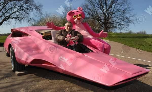 Burt Kwouk Pink Panther Car photocall held on Hampstead Heath London, England - 16.03.07, London, United Kingdom Daniel Deme WENN 1190292.jpg