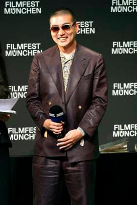Soujiro Sanada bei der Preisverleihung auf dem 42. Filmfest München 2025 im Amerikahaus. München, 05.07.2025