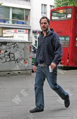 MORITZ BLEIBTREU during a break from filming his new movie Elementarteilchen , Berlin, Germany Stefan Trautmann WENN 236574.jpg