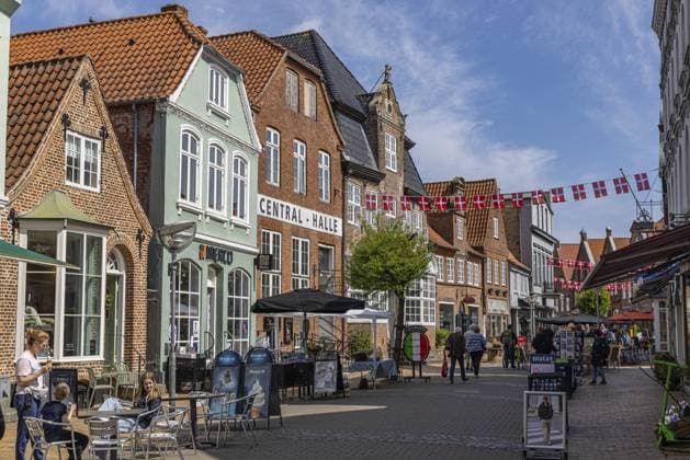 Rundgang durch Tondern, Jütland, Dänemark, Europa Tour of Tønder, Jutland, Denmark, Europe Copyright: imageBROKER ThomasxSchäffer ibltss14194287.jpg