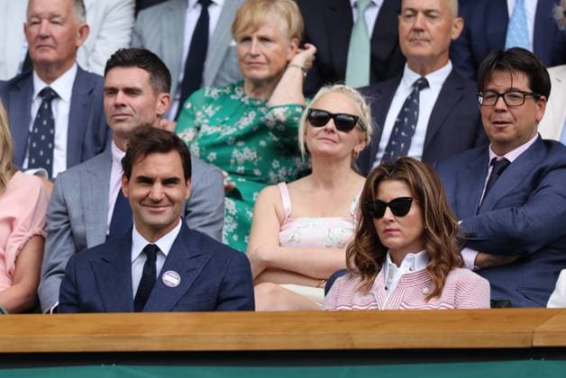 . 07 07 2025. London, United Kingdom. Royal Box including Sophie, Duchess of Edinburgh and King Frederik of Denmark on day eight of the Wimbledon Tennis Championships in London.  xStephenxLockx xi-Imagesx IIM-26082-0028