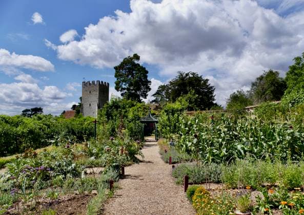 Gardens at Greys Court The pretty gardens of Greys Court in the afternoon sunshine., Credit:Geoffrey Swaine Avalon UK, Oxfordshire, Rotherfield Greys  Copyright: xGeoffreyxSwainex xAvalonx 1019286432