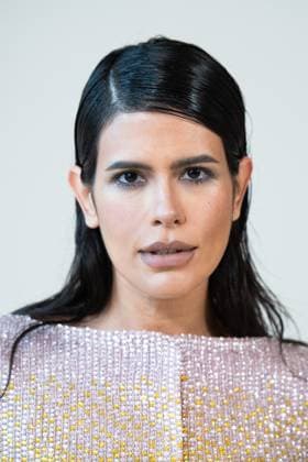 PFW Georges Hobeika Front Row AM Anttonia attending the Georges Hobeika Haute Couture Fall Winter 2025 2026 show as part of Paris Fashion Week in Paris, France on July 07, 2025. Photo by Aurore Marechal ABACAPRESS.COM Paris France  Copyright: xMarechalxAurore ABACAx