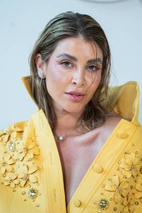 PFW Georges Hobeika Front Row AM Nour Ali attending the Georges Hobeika Haute Couture Fall Winter 2025 2026 show as part of Paris Fashion Week in Paris, France on July 07, 2025. Photo by Aurore Marechal ABACAPRESS.COM Paris France  Copyright: xMarechalxAurore ABACAx