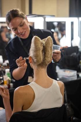 PFW - Georges Hobeika Backstage Models seen backstage prior to the Georges Hobeika Haute Couture Autumn Winter 2025-2026 show, as part of Paris Fashion Week in Paris, France on July 7, 2025. Photo by Ammar Abd Rabbo ABACAPRESS.COM Paris France  Copyright: xAbdxRabboxAmmar ABACAx