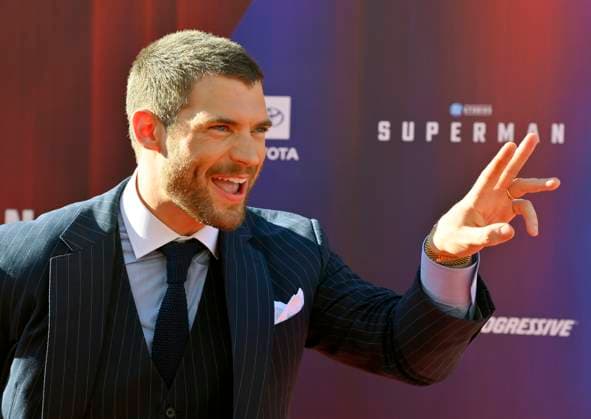 Cast members David Corenswet attends the premiere of the sci-fi motion picture Superman at the TCL Chinese Theatre in the Hollywood section of Los Angeles on Monday, July 7, 2025. Storyline: Superman must reconciles his alien Kryptonian heritage with his human upbringing as reporter Clark Kent. As the embodiment of truth, justice and the human way he soon finds himself in a world that views these as old-fashioned. Superman must reconcile his alien Kryptonian heritage with his human upbringing as reporter Clark Kent. As the embodiment of truth, justice and the human way he soon finds himself in a world that views these as old-fashioned.  LAP20205070710 JIMxRUYMEN