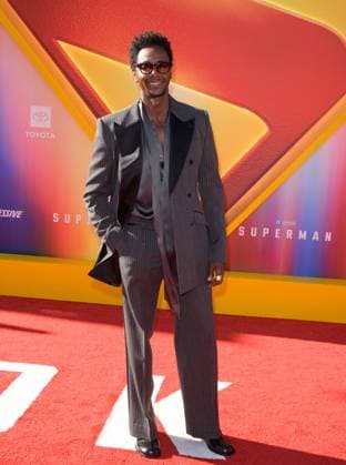 Superman Premiere - Los Angeles, USA LOS ANGELES, USA. July 07, 2025: Edi Gathegi at the premiere for Superman at the TCL Chinese Theatre. Los Angeles CA USA  Copyright: xPaulxSmith Featureflashx