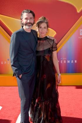 Superman Premiere - Los Angeles, USA LOS ANGELES, USA. July 07, 2025: David Fleming & Findley Davidson at the premiere for Superman at the TCL Chinese Theatre. Los Angeles CA USA  Copyright: xPaulxSmith Featureflashx