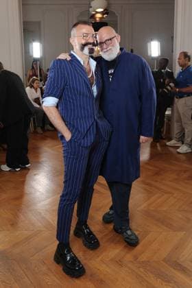 Julien Fournié et Jean Paul Cauvin Celebrities at Imane Ayissi Haute Couture Fall Winter 2025 2026 Collection fashion show, during Paris Fashion Week on july 7th 2025 Paris France Sébastien fremont Bestimage Celebrities at Imane Ayissi Haute Couture Fall Winter 2025 2026 Collection fashion show, during Paris Fashion Week on july 7th 2025 Paris France  Copyright: xSebastienxFremontx xBestimagexSebastienxFremontx xBestimagex
