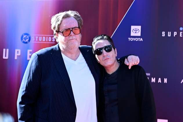 Steve Agee und David Dastmalchian bei der Weltpremiere des Kinofilms Superman im TCL Chinese Theatre. Los Angeles, 07.07.2025