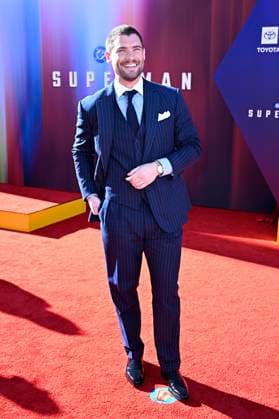 David Corenswet bei der Weltpremiere des Kinofilms Superman im TCL Chinese Theatre. Los Angeles, 07.07.2025