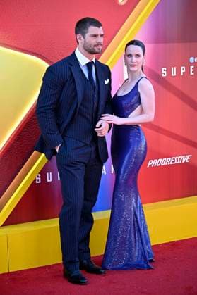 David Corenswet und Rachel Brosnahan bei der Weltpremiere des Kinofilms Superman im TCL Chinese Theatre. Los Angeles, 07.07.2025